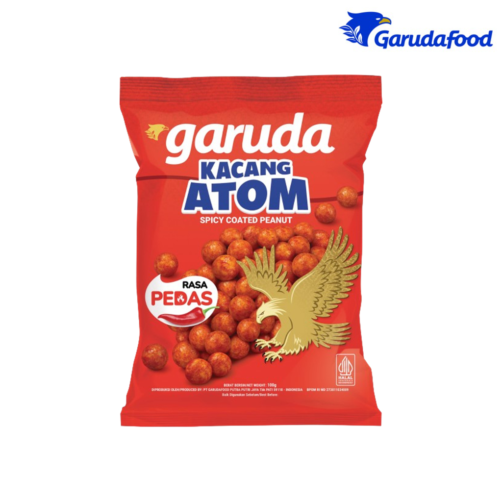 

Garuda Kacang Atom Pedas [100gr]