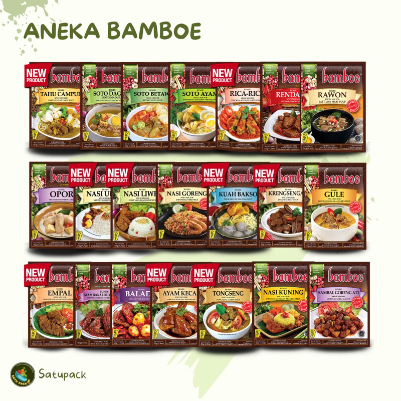 

BAMBOE BUMBU DAPUR MASAKAN INSTAN ALL VARIANT