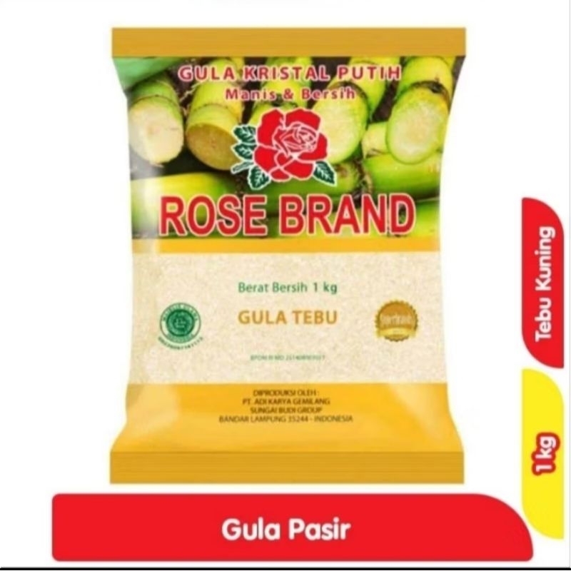 

Promo Gula Pasir ROSE BRAND kuning 1kg (bonus, stok bonus terbatas)