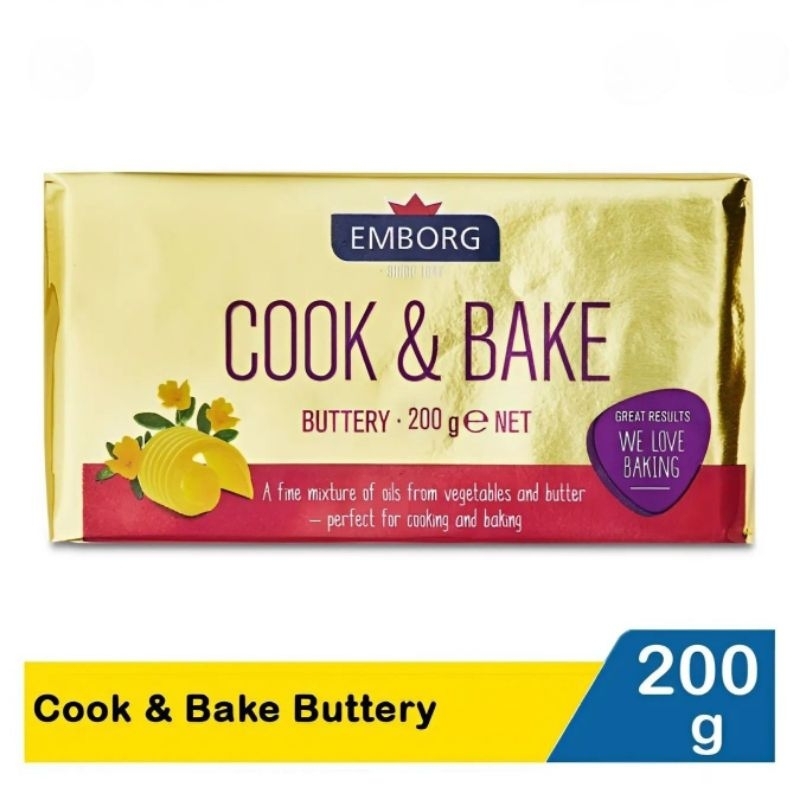

Emborg Cook & Bake Buttery 200G