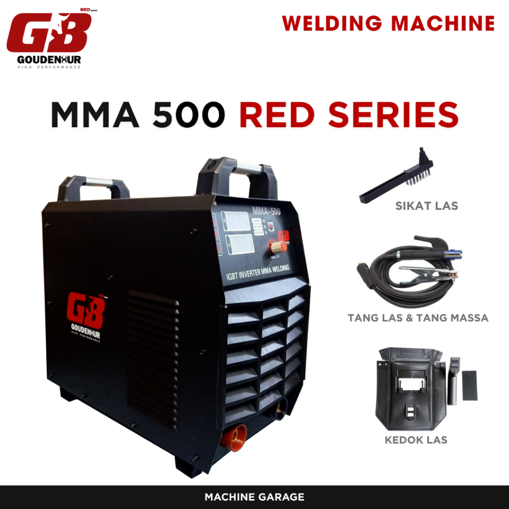 Mesin Las MMA 500 GB Red Series