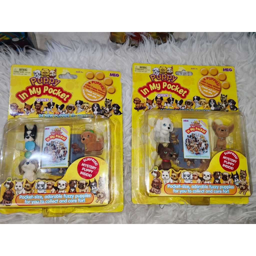 PUPPY IN MY POCKET KOLEKSI MAINAN BONEKA