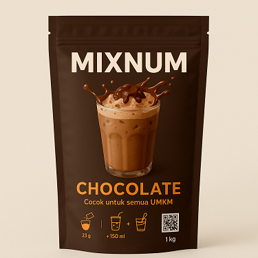 

Bubuk minuman Mixnum chocolate