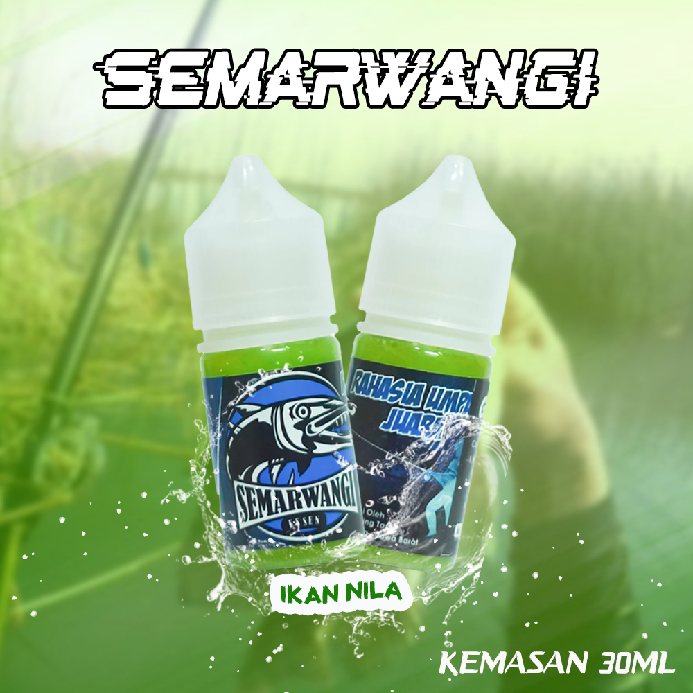 Semarwangi Essen Ikan Nila Kolam Harian Liaran Sungai Waduk Rawa Bendungan - Aroma Lumut