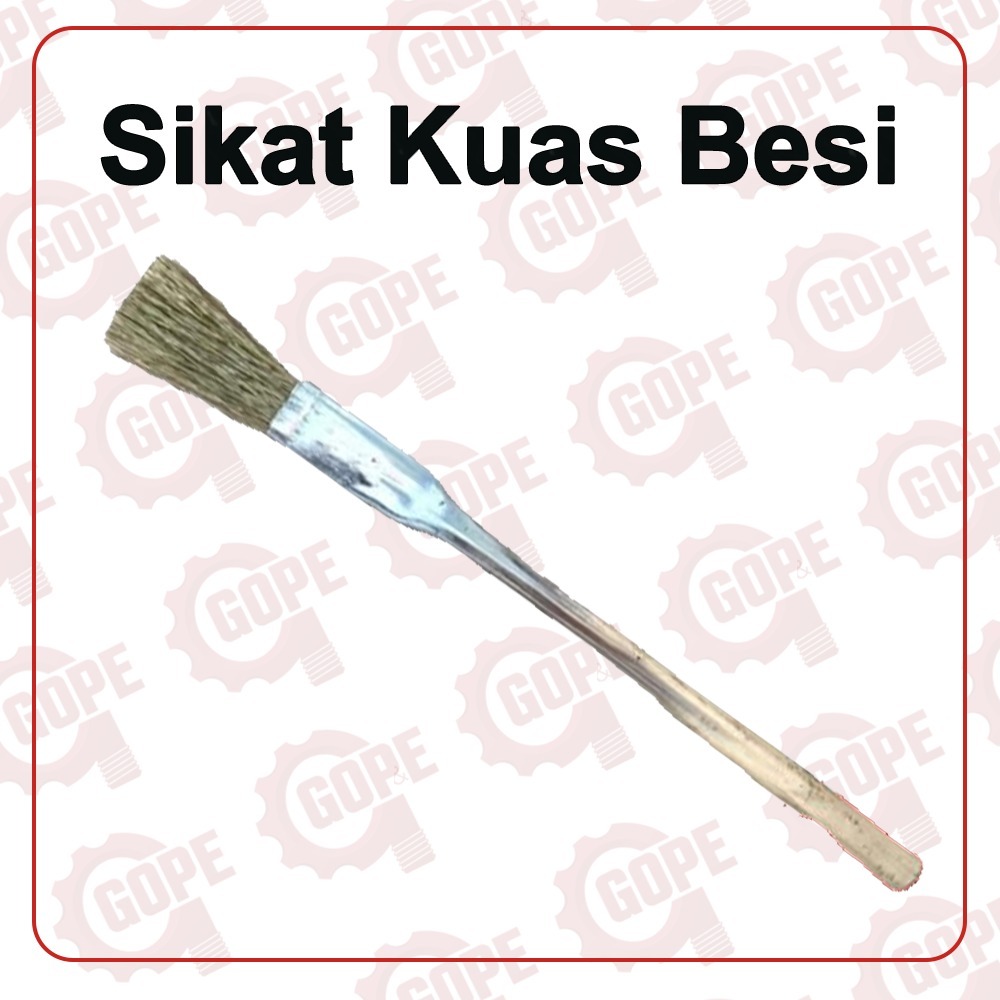 

Kuas Besi Sikat Kawat Kuningan Gagang Kayu