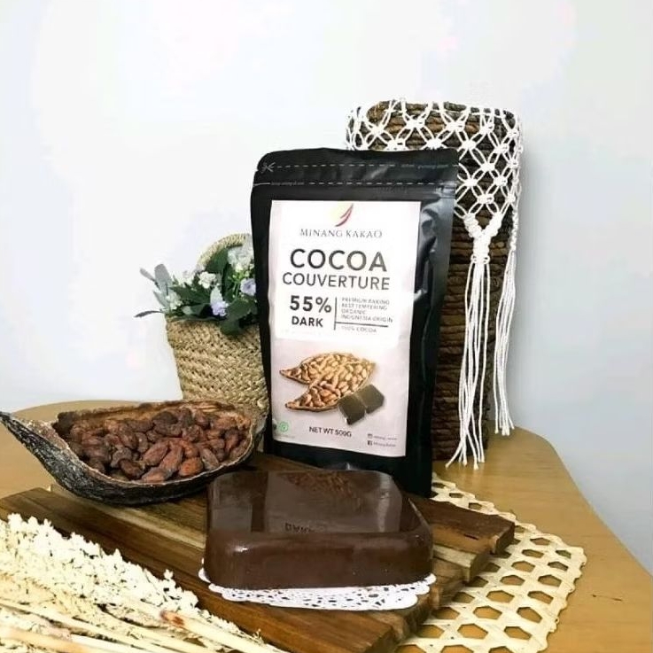 

Minang Kakao Organic Chocolate Couverture 55% 350g