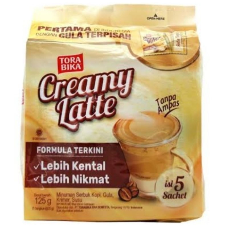 

Torabika Creamy Latte isi 5 sachet