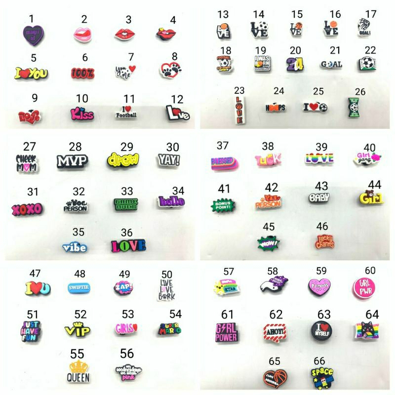 JIBBIT JIBBITZ CHARMS ACCESSORIES SANDAL