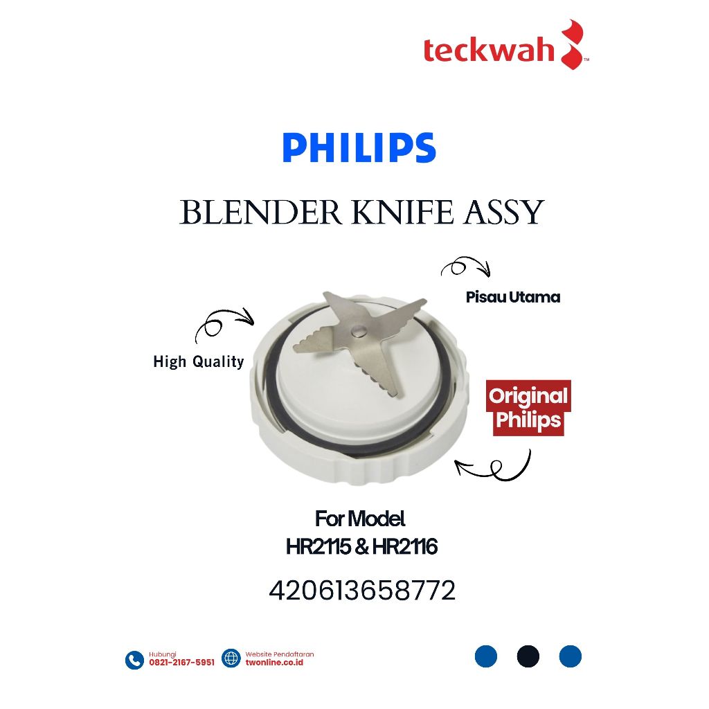 Pisau Blender Philips Original