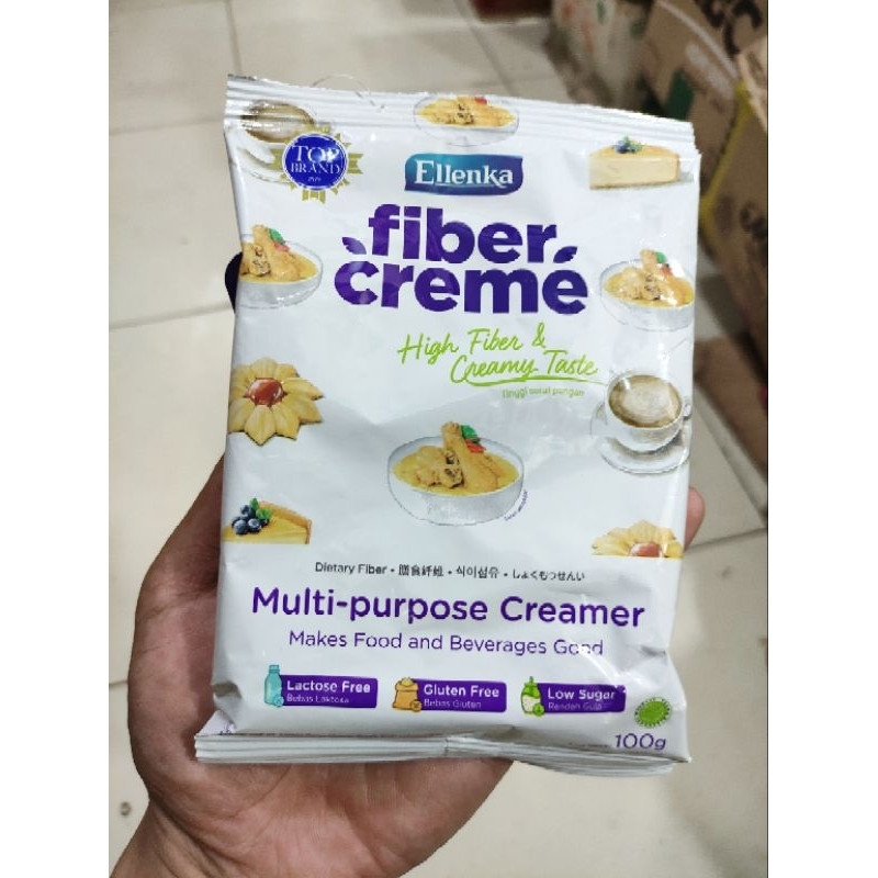 

Ellenka Fiber Creme Cream Creamer Krimer Multi Purpose 100gr 100 gr gram