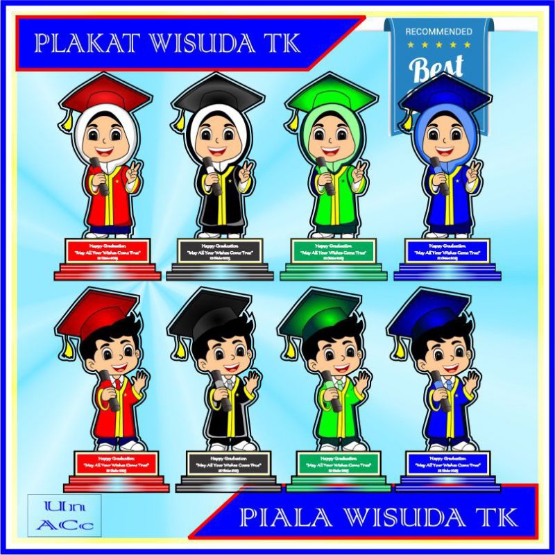 Plakat Wisuda TK Piala Wisuda Tk Plakat Graduation