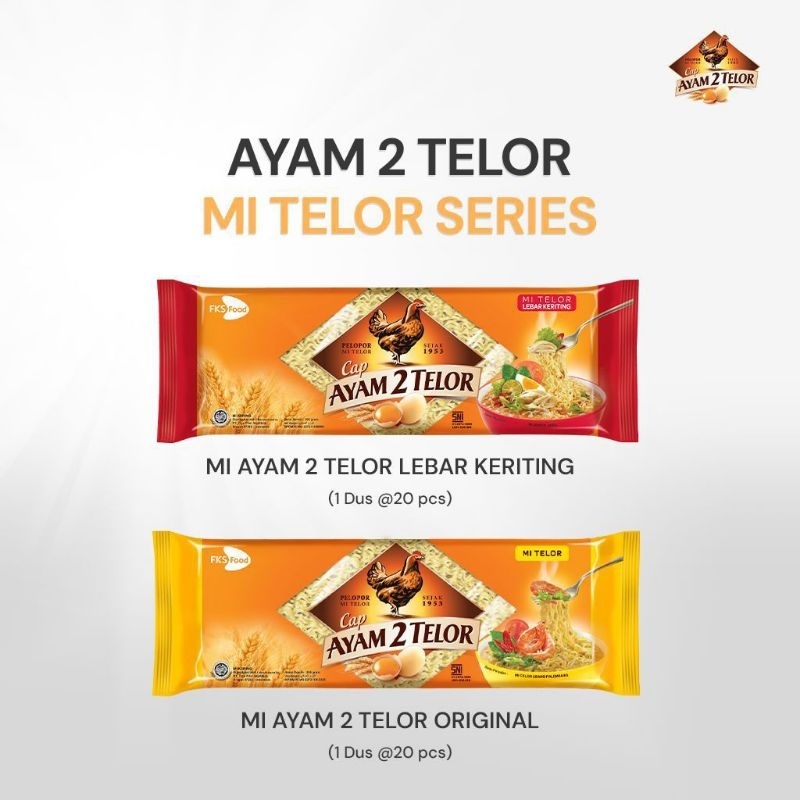 

Mi Cap Ayam 2 Telor - Original - 1 Karton - 20 Pcs- 200gr