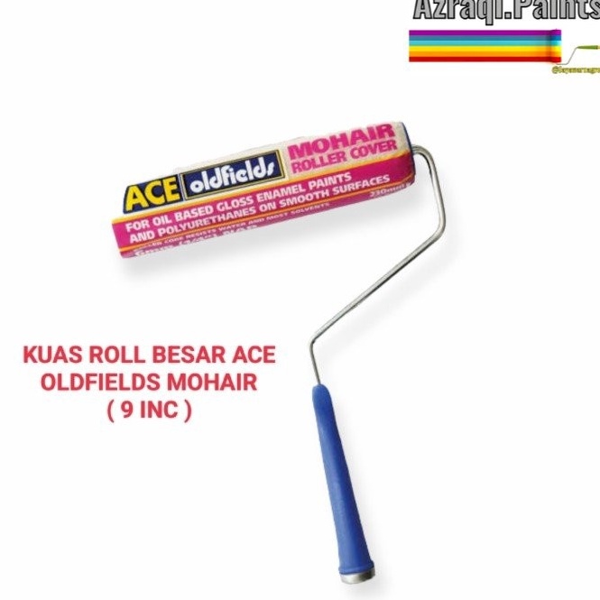 

KODE F77X KUAS ROLL BESAR EPOXY ACE OLDFIELDS MOHAIR 9 INC