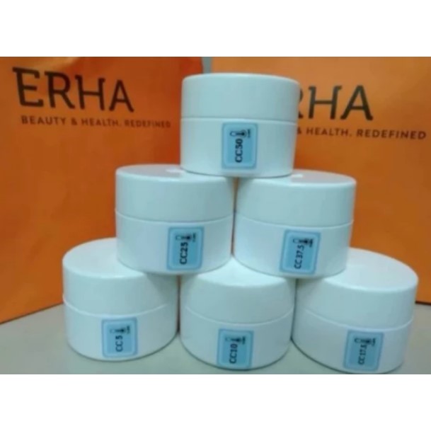 Cream ERHA (correcttive cream) CC 5, CC 10, CC 17,5, CC 25, CC 37,5 - Cream Pencerah