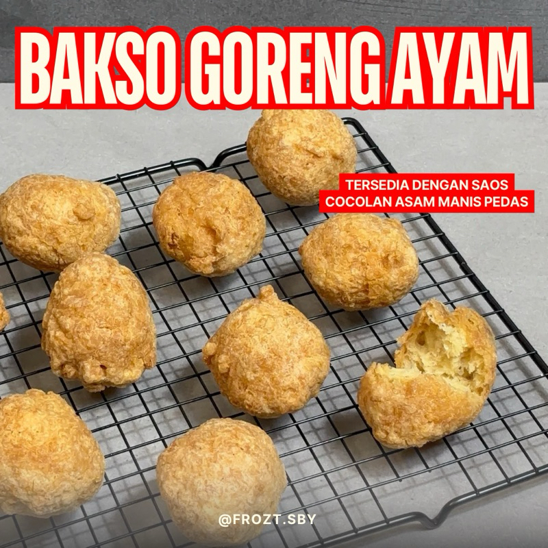 

BAKSO GORENG AYAM | BAKWAN GORENG AYAM | Frozen Homemade Praktis Lauk Siap Saji