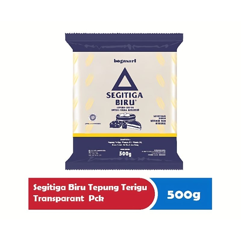 

Tepung Terigu SEGITIGA BIRU ½KG (Isi 20)