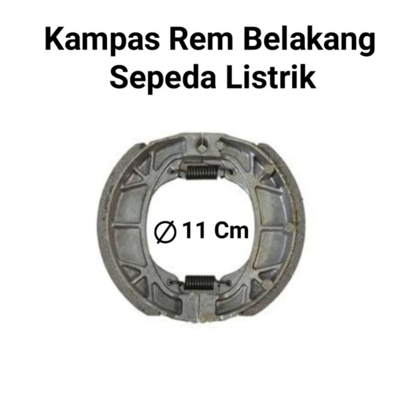 Kampas Rem Sepeda Listrik - Kampas Rem Tromol Sepeda Listrik - Kampas Rem Sepeda Listrik Semua Merk 