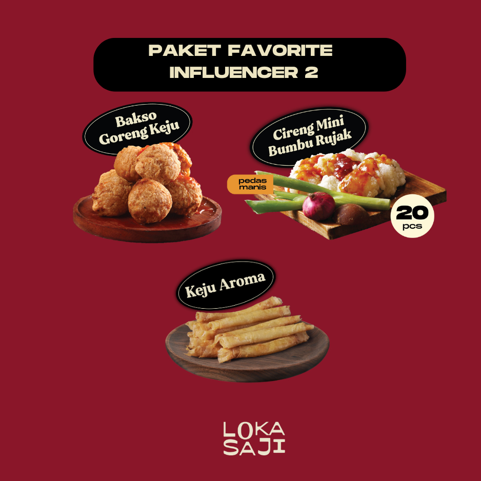 

LOKASAJI - Paket Favorit Influencer 2