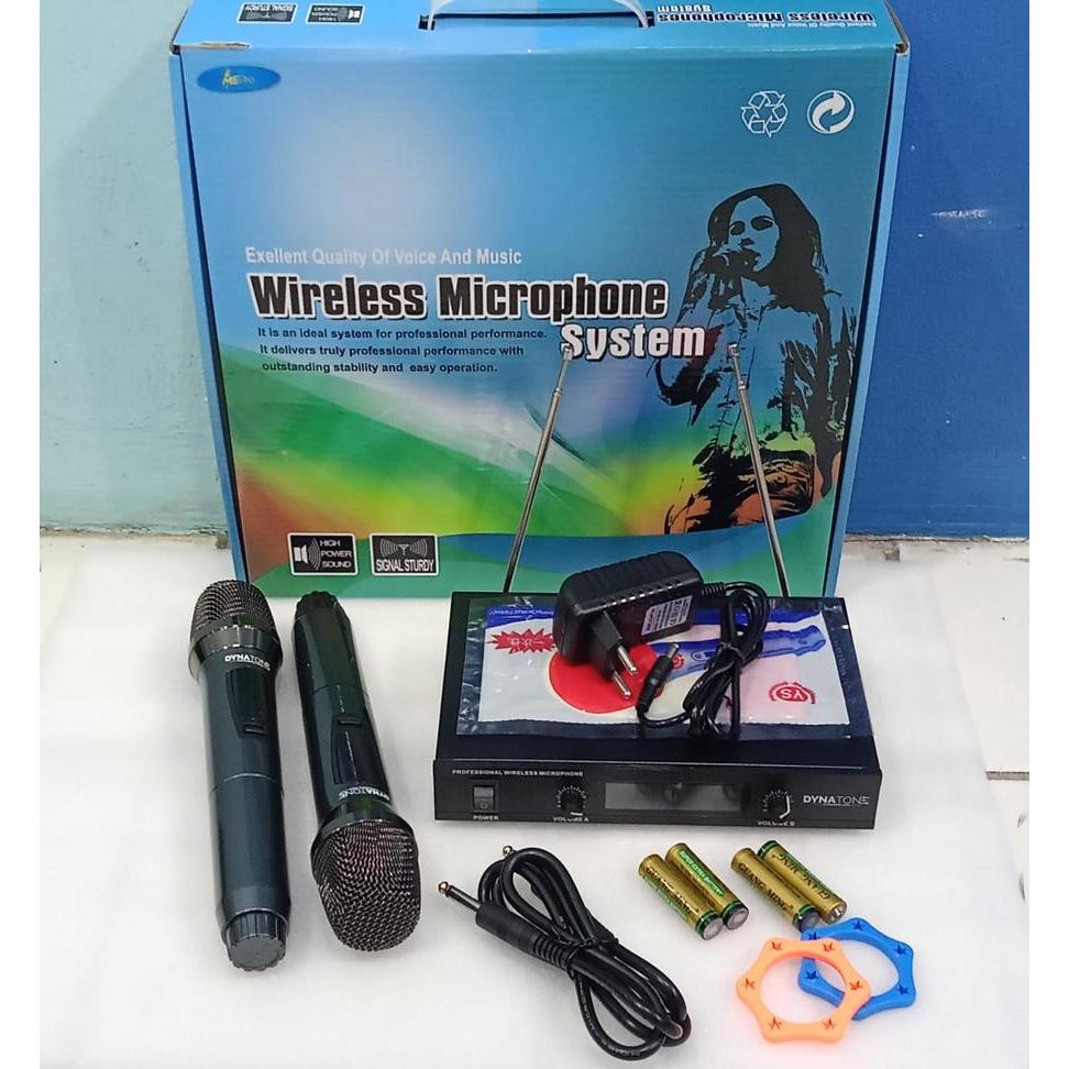 Mic Murah Wireless Mepro Dynatone OK-02 OK 02 Baterai Tidak Bisa Cas