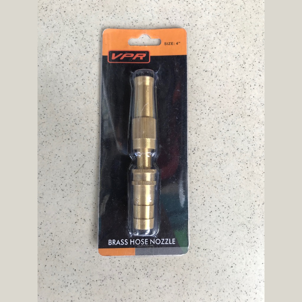 SEMPROTAN AIR LURUS KUNINGAN VPR / KEPALA SELANG VPR BRASS HOZE