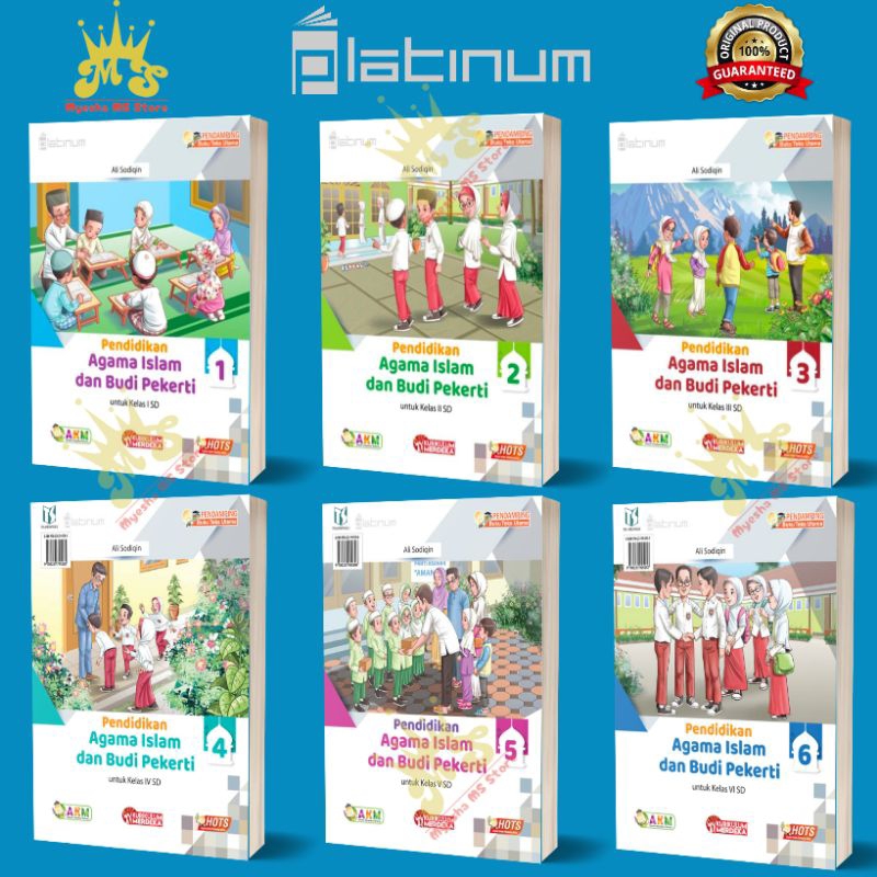 Pendidikan Agama Islam dan Budi Pekerti, Pendais, PAI Kelas 1,2,3,4,5,6 Kurikulum Merdeka Revisi Ter