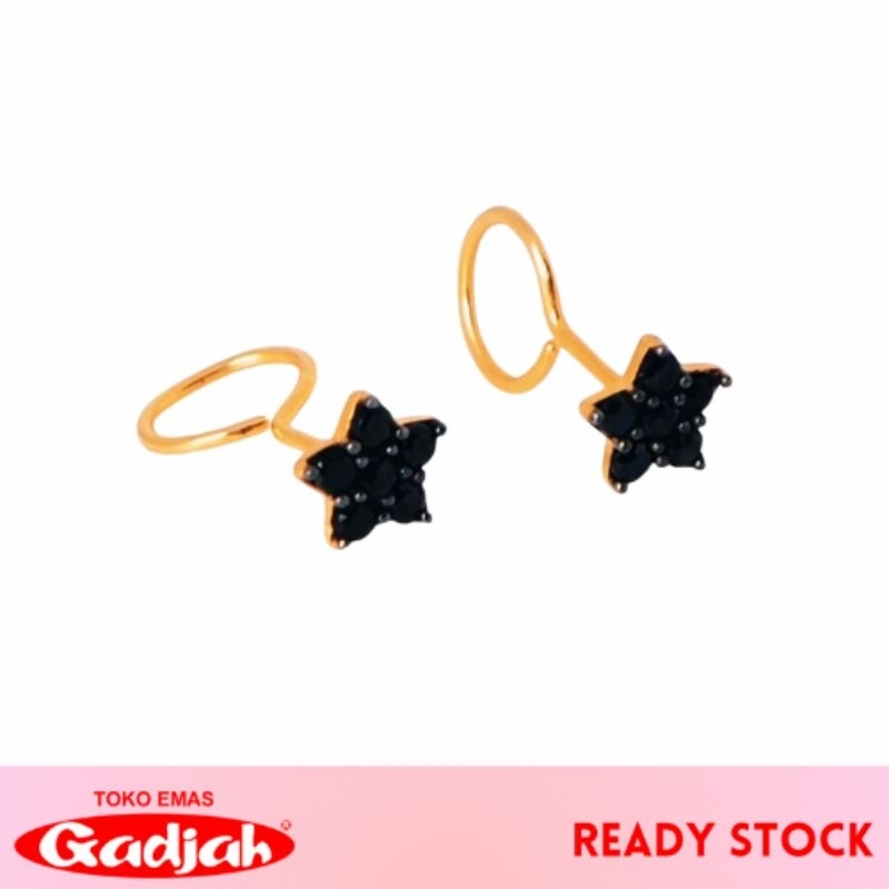 Giwang Emas Toge Baby - Anting Emas Loop Anak - Toko Emas Gadjah