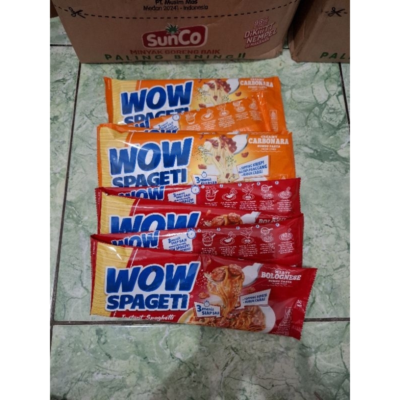 

Wow Spageti - Instant Spaghetti