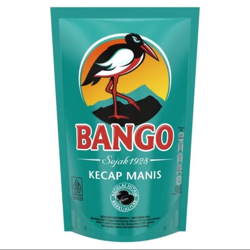 

Bango Kecap Manis Refill Pouch Besar 700G / 520 Ml & 950G / 735 Ml