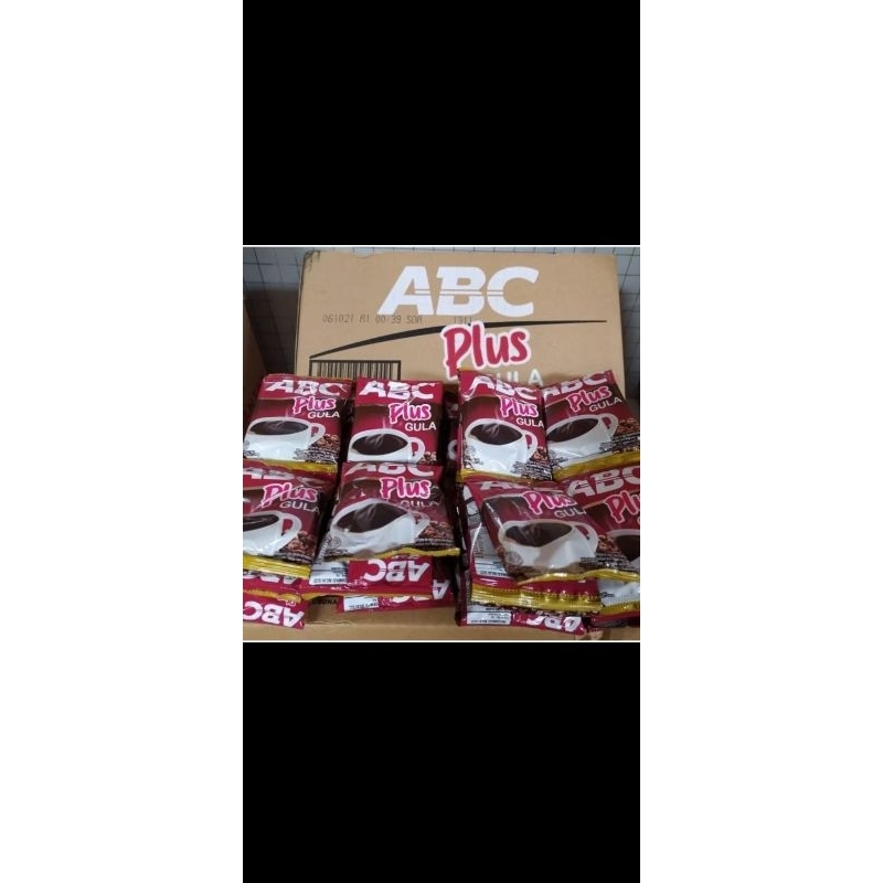 

kopi abc plus 1dus isi 12renteng ,,1renteng isi 10pcs paling murah