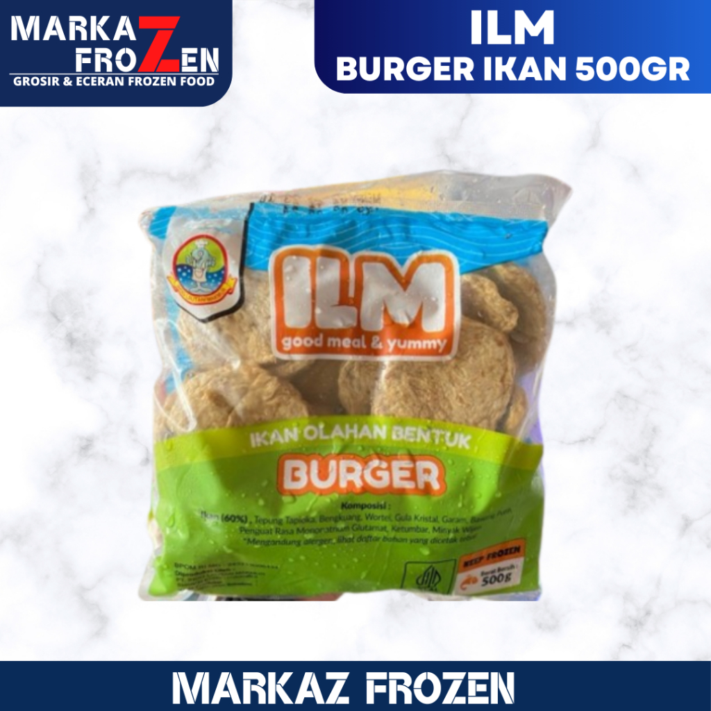 

ILM BURGER OLAHAN IKAN 500GR