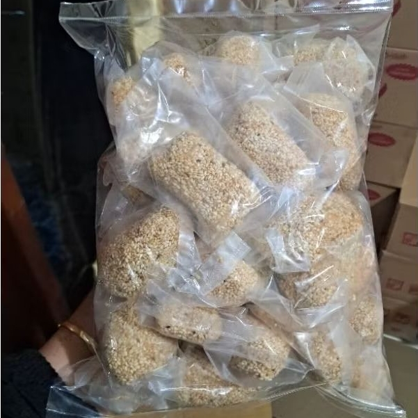 

manco ketan wijen BUNGKUS SATUAN 500gr bola wijen kiloan manco wijen kiloan manco viral bola wijen viral