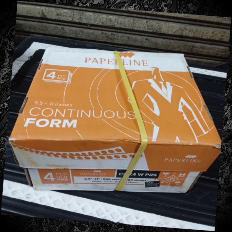 

Kertas Continuous Form Paperline 4ply CF K4 W PRS (bagi2)