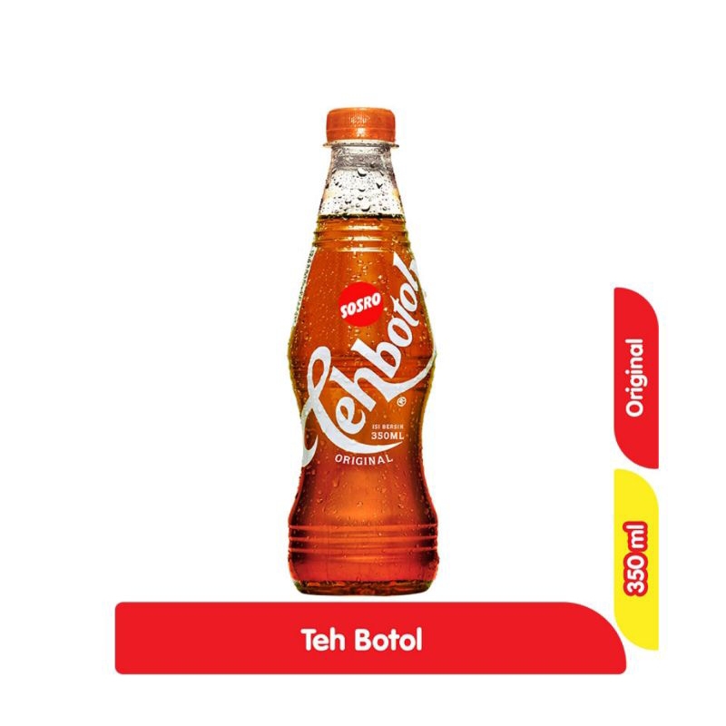 

Teh botol SOSRO Minuman Teh Original 350 ml