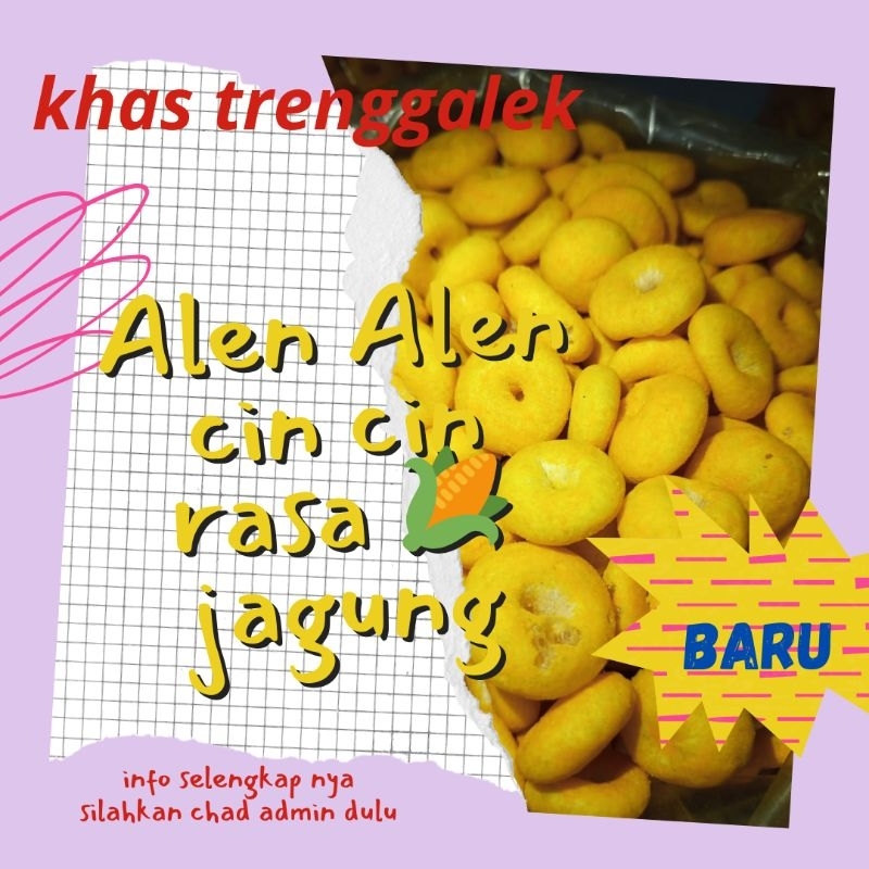 

Lanting/ Alen Alen khas trenggalek rasa jagung 1kg
