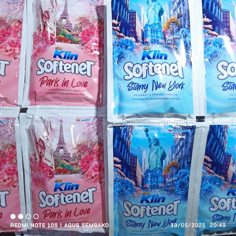 AG 1 dus softener so klin - pewangi so klin 65 ml