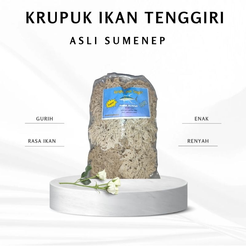

Kerupuk Ikan Tenggiri Asli Sumemep