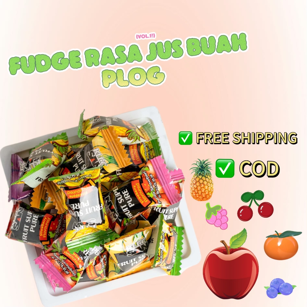 

Fudge Rasa Jus Buah Impor Harga Bagus, Murah Curah Halal