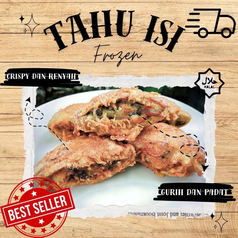 

Tahu Isi Sayur Frozen - Camilan Sehat Praktis | Isi 5pcs | Tahan Lama | Frozen Food Rumahan