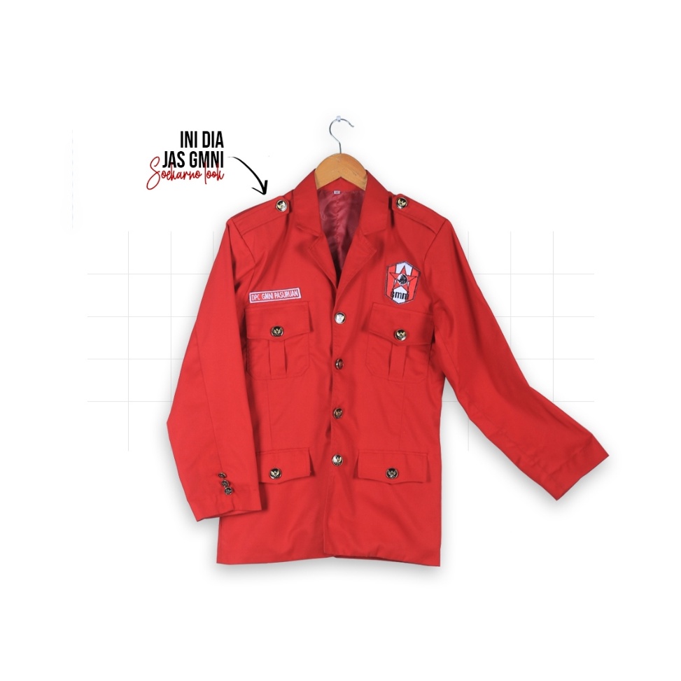 KODE N55V JAS GMNI Soekarno Look  Marhaenisstore