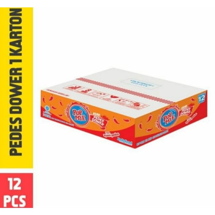 

POP MIE KUAH PEDES DOWER 1 KARTON 12 PCS