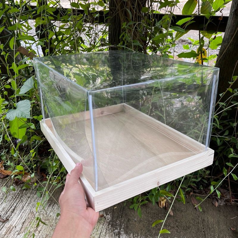 Kotak Seserahan Kayu Jati Belanda (Satuan)