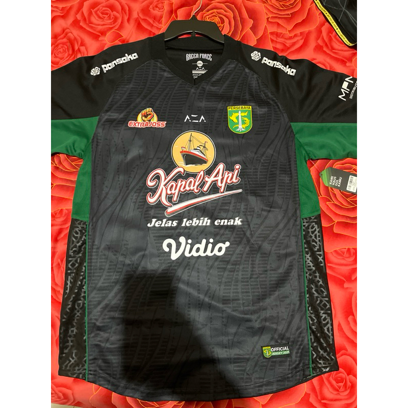 Jersey player issue persebaya gk satria tama new ukuran 2XL