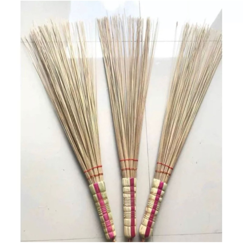 SAPU LIDI KASUR WARNA PUTIH TEBAL- SAPU LIDI - SAPU - PEMBERSIH KASUR