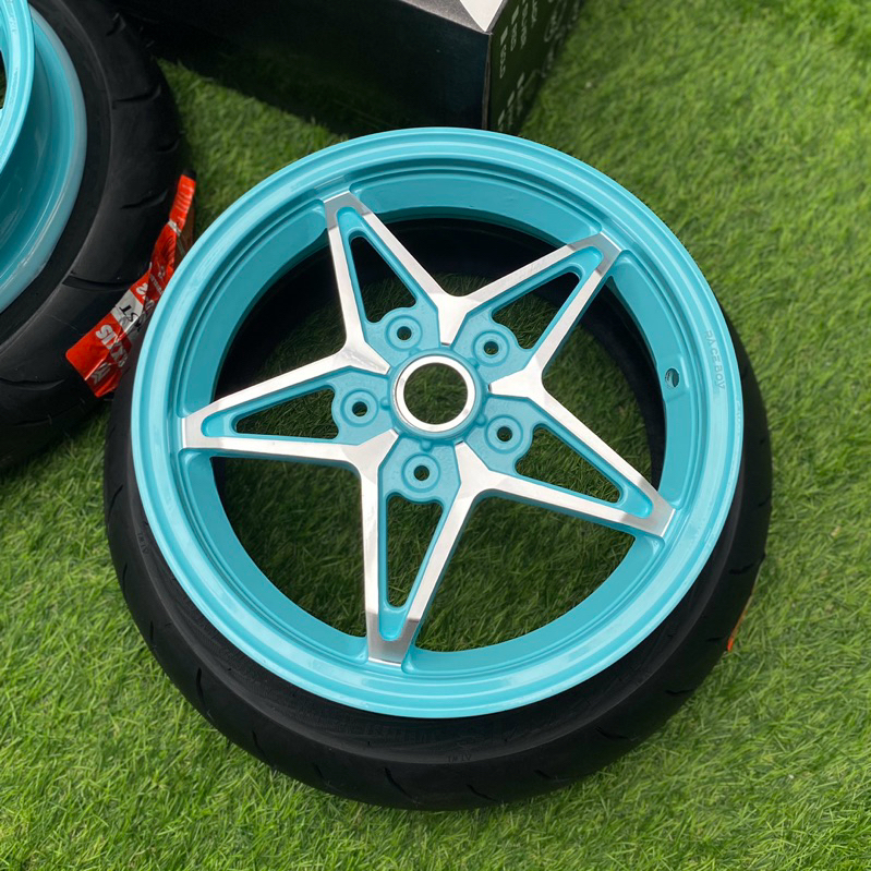 Paket Bundle Velg Raceboy + Ban Maxxis Victra Vespa Sprint Primavera S LX