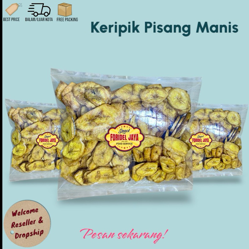 

Snack Keripik Pisang Manis terENAKKK‼️