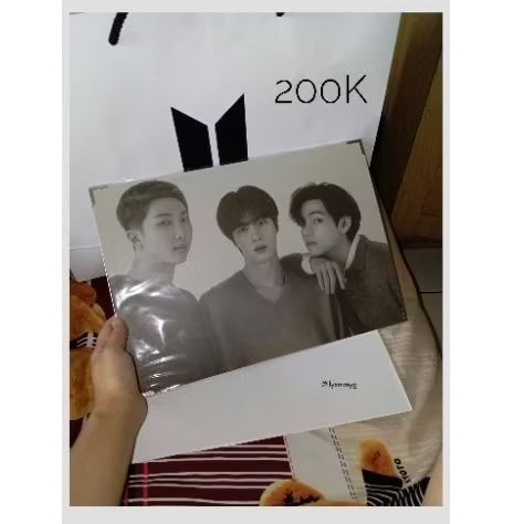 [ OFFICIAL ] Premium Photo BTS Monochrome RM Jin V