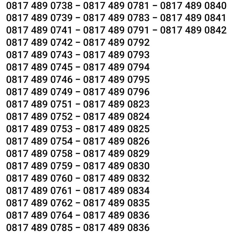 Nomor Cantik XL 5G 11 DIGIT PALING MURAH TERMURAH Kartu Perdana XL BUKAN 10 nomer 12 angka Hoki