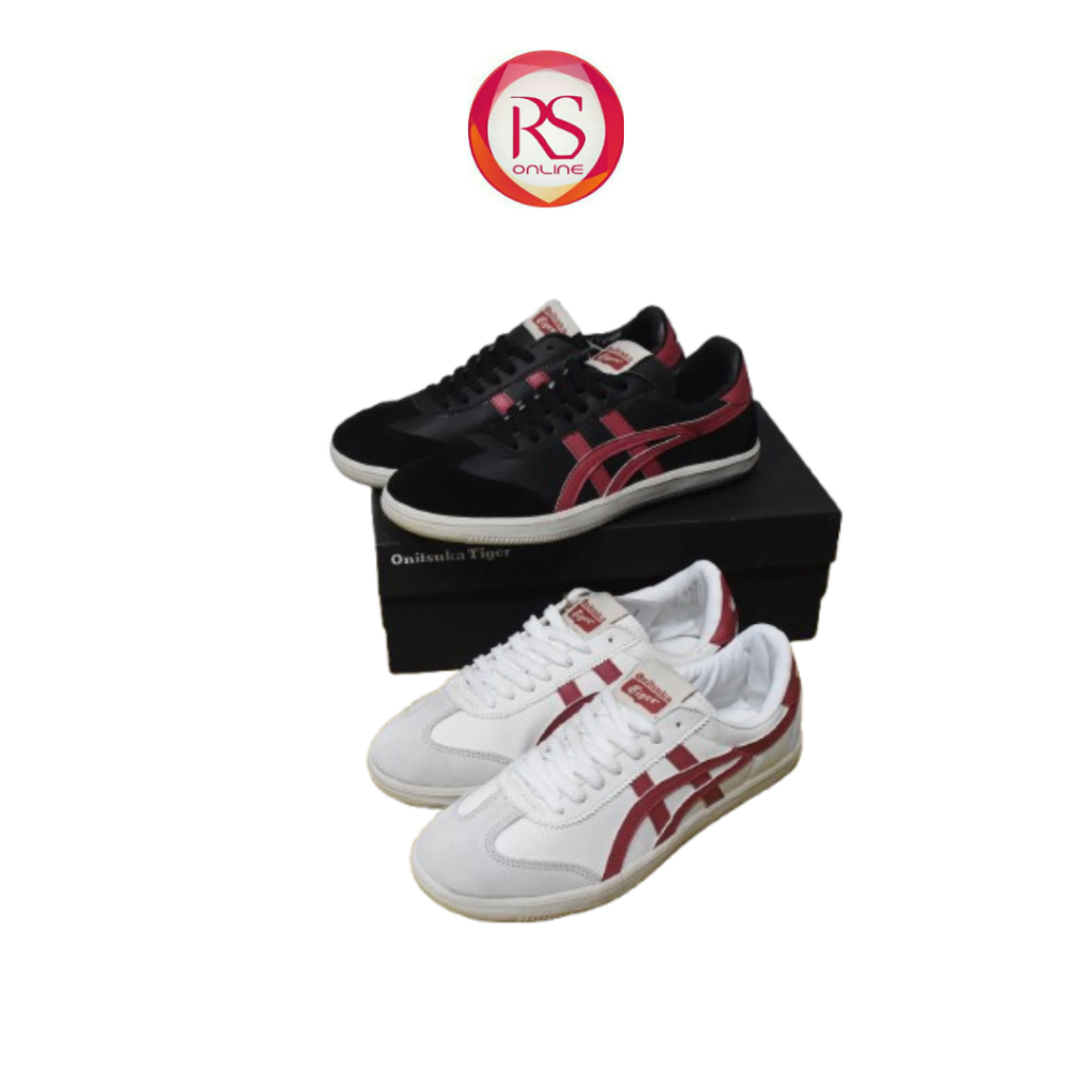 Sepatu Onitsuka Tiger Pria & Wanita – Casual Sneakers Hitam/Putih