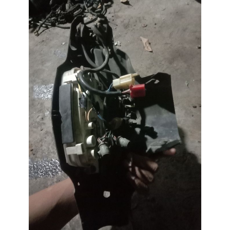 batok belakang set sepidometer yamah vega zr original copotan sken