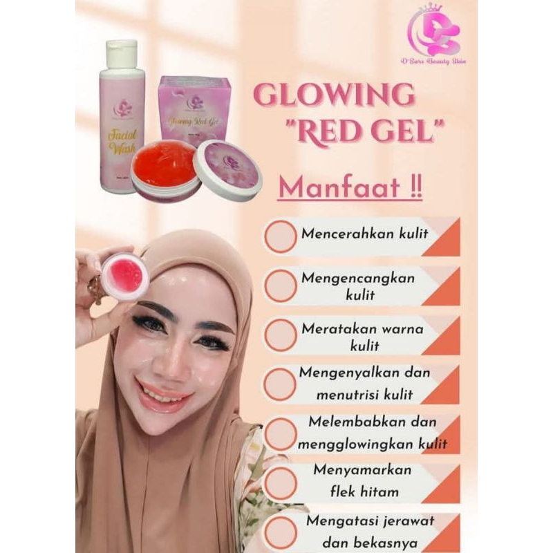 Red jell glowing D'sar